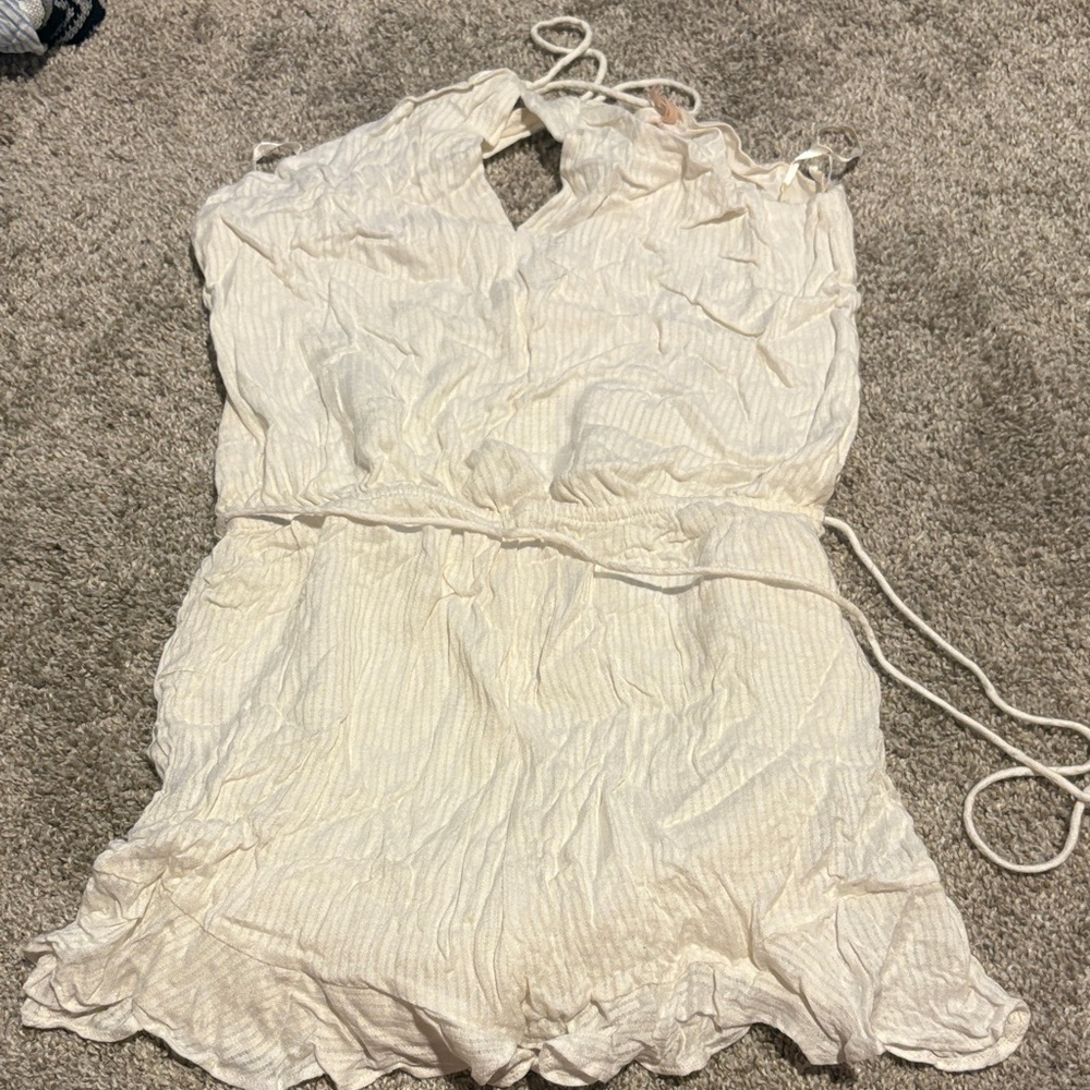 Chic Cream Women's Chemise
